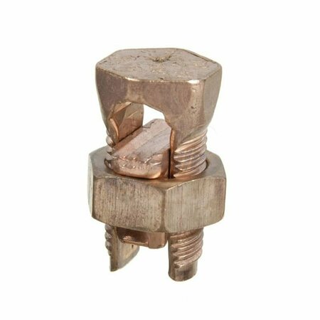 AMERICAN IMAGINATIONS 8 in. Copper Brushed Split Bolt Connector AI-37286